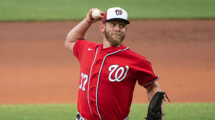 Nationals pitcher Stephen Strasburg